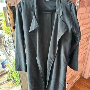 Women’s American Apparel Dark Gray Duster Coat